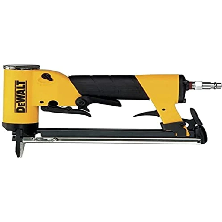DeWalt DPS8016-XJ, Druckluft-Tacker + Nagelpistole für breite Heftklammern, ergonomisches Design, robuste Kautschuk-Konstruktion – Bild 2