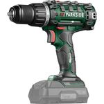 PARKSIDE® 20V Akku-Bohrschrauber PABS 20-Li G8, 2-Gang-Getriebe, 45 Nm Drehmoment, Metall-Schnellspann-Bohrfutter, integrierte LED-Arbeitsleuchte, ohne Akku und Ladegerät