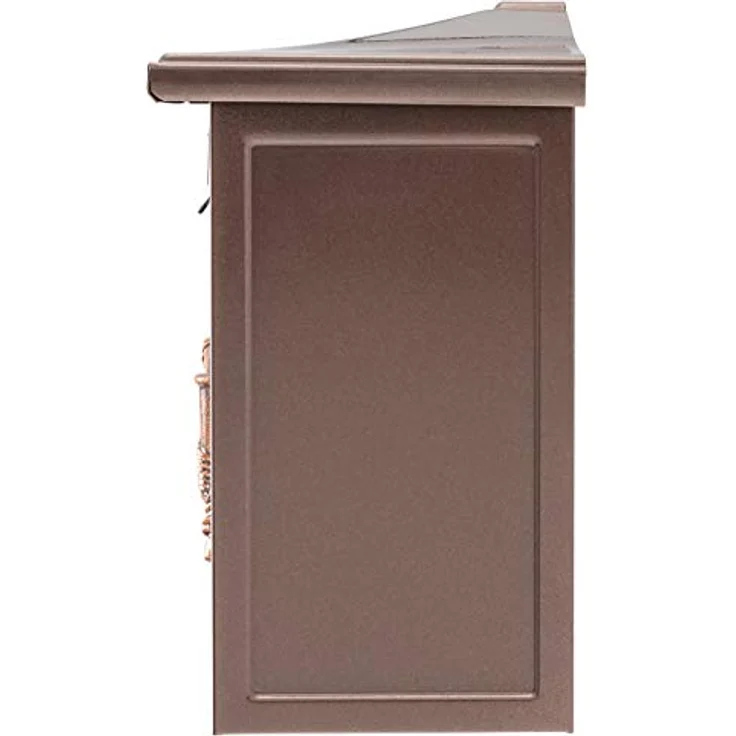 BURG-WÄCHTER Stahlblech-Briefkasten, Postkasten Sylt 1883K kupfer-metallic – Bild 3