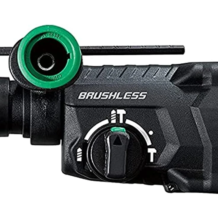 HiKOKI DH18DPCW2Z, Akku-Bohr- und Meißelhammer mit SDS-plus Werkzeugaufnahme, 3,2 Joule Schlagenergie, max. Bohrdurchmesser 27 mm in Holz, 26 mm in Beton, 13 mm in Stahl, ohne Akku und Ladegerät – Bild 2