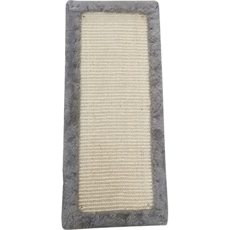 Dehner Katzen-Kratzbrett Border, flexibel, ca. 50 x 22 cm, Sisal, beige/grau – Bild 1