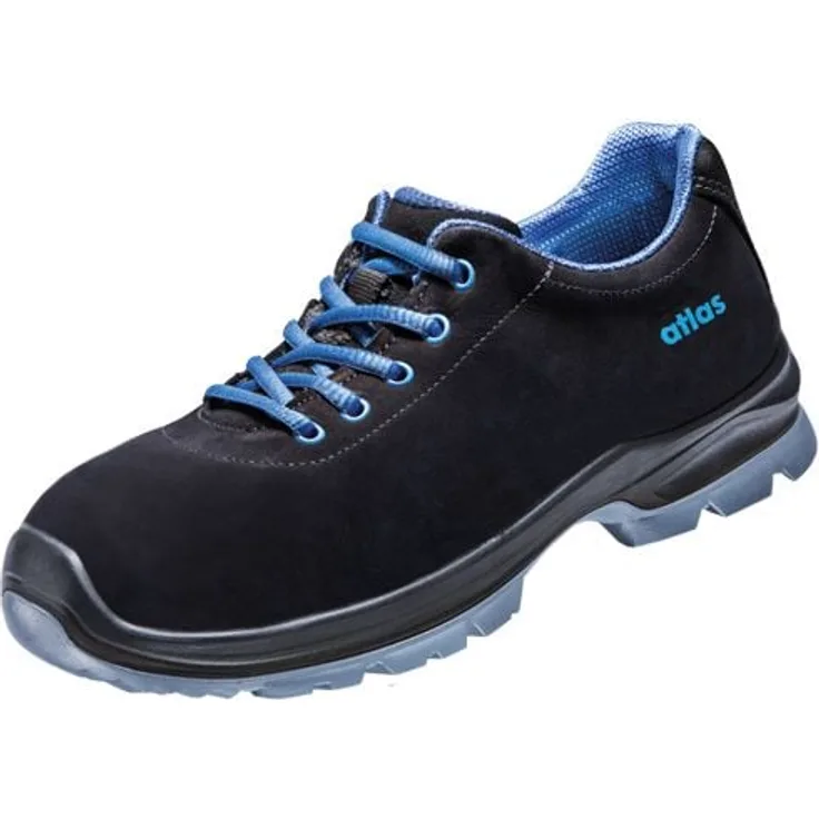 ATLAS Halbschuh SL 605 XP blue 2.0, ESD S3 Sicherheitsschuh mit atmungsaktiven Hightech-Materialien und metallfreier Durchtritthemmung