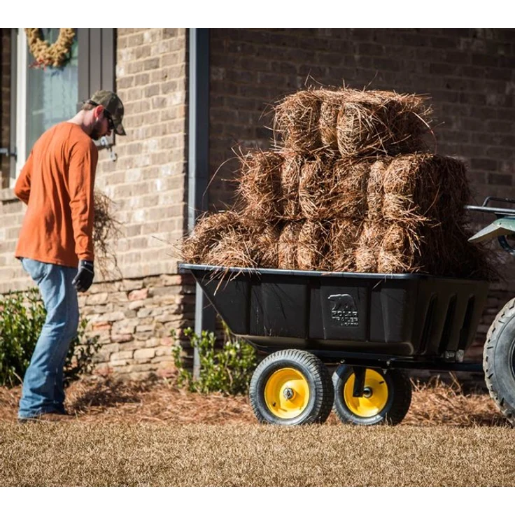 Polar Anhänger Schubkarre LG900 schwarz 175x94 cm – Bild 5