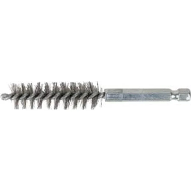 KSTOOLS 1/4' Stahl Bürste Ø 17mm, Schleifbürste mit 100mm Gesamtlänge und 17g Gewicht – Bild 2