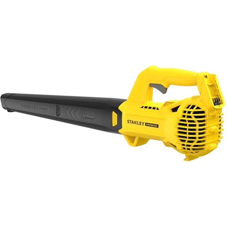 Stanley FatMax SFMCBL714B-XJ, 18V V20 Akku-Laubbläser mit 145 km/h Blasgeschwindigkeit, variable Geschwindigkeit, ideal für Terrassen und Wege, leichtgewichtige Konstruktion – Bild 3