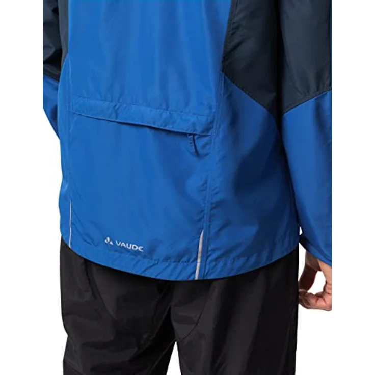 Vaude Men's Dundee Classic ZO Jacket, Fahrradjacke für Herren, winddicht, wasserabweisend, atmungsaktiv, blau, Größe 3XL – Bild 5
