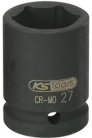 KS Tools 515.1328 3/4" Sechskant-Kraft-Stecknuss, kurz, 28mm