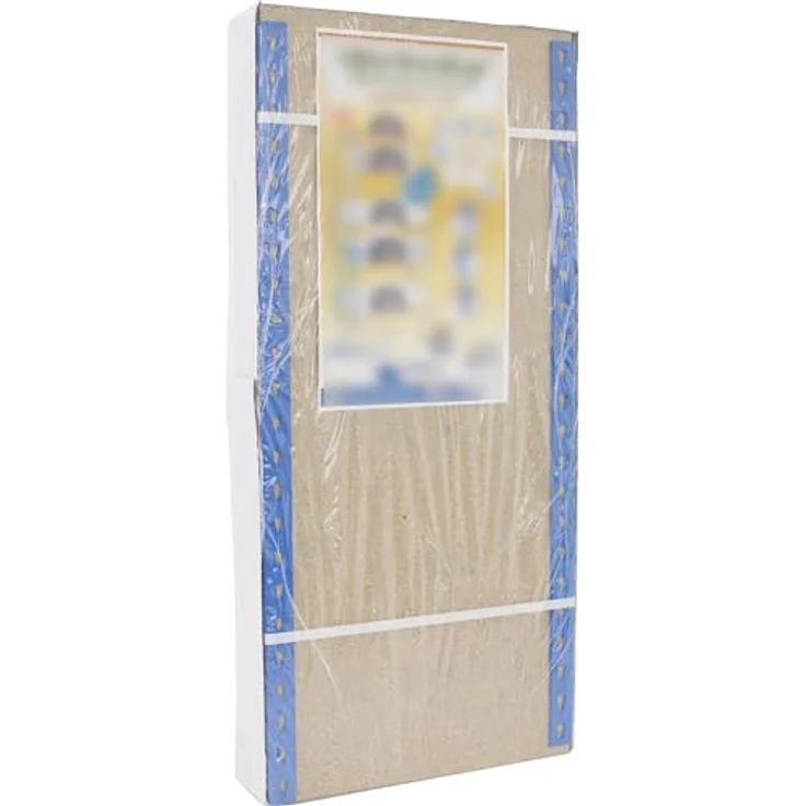 Simonrack Maderclick Metallregal, 180 x 90 x 40 cm, 5 Böden, Traglast 150 kg pro Boden, Stecksystem, Blau/Orange – Bild 8