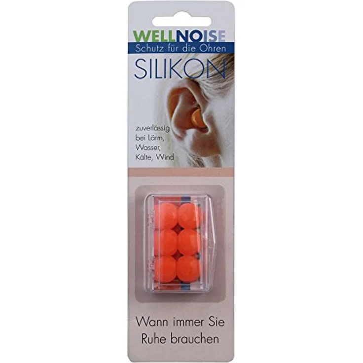 Wellnoise Ohrenstopfen Skin Blister, 3X2 St – Bild 1