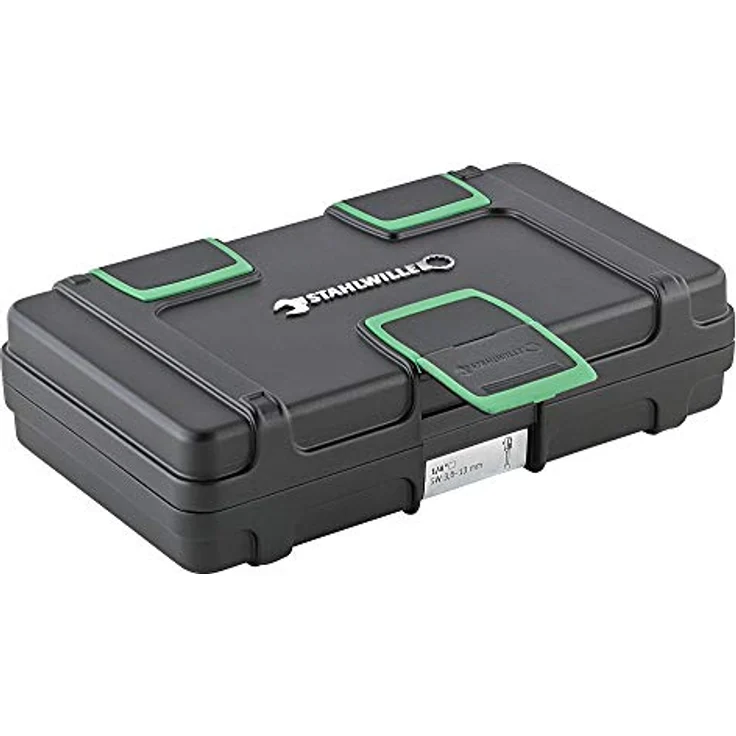 Stahlwille Werkzeugkoffer 81251019, robuster ABS-Kunststoff, stapelbar mit chemikalienbeständiger PE-Hartschaumeinlage – Bild 2