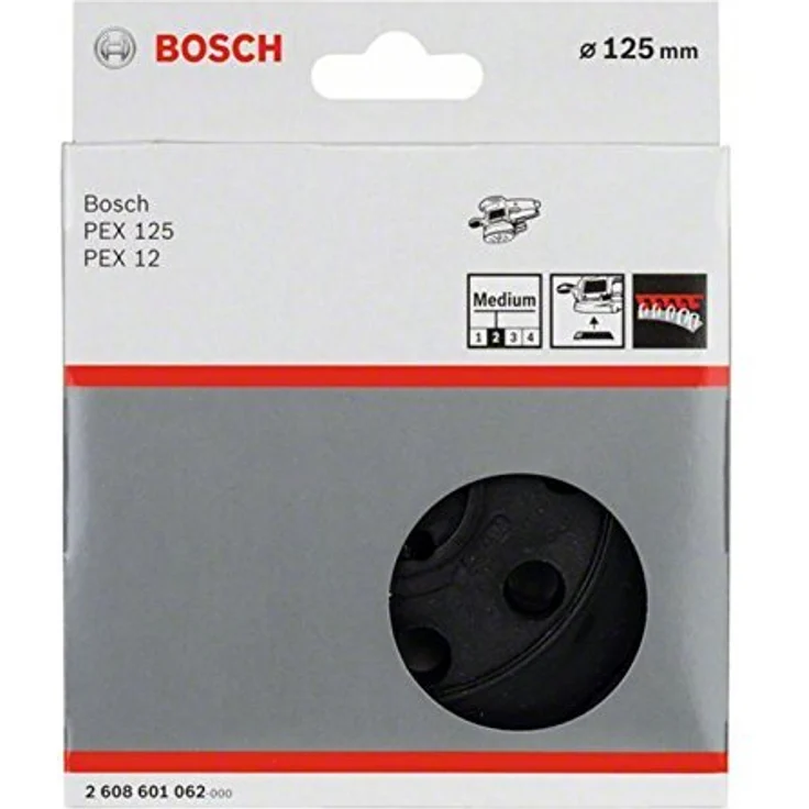 Bosch Professional Schleifteller (Ø 125 mm, mittelhart, Zubehör Exzenterschleifer) – Bild 3