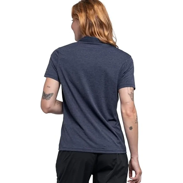 Schöffel Funktionspolo Circ Tauron, Damen Shirt, schnell trocknend, federleicht, blau, Größe 42 – Bild 5