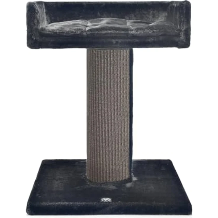 CanadianCat Company | Kratzbaum Residenz XXL Katzenbaum große Katzen, sehr stabil, ⌀ 18 cm Kratzsäule, Kratzsäule mit Sisal, 60 x 60 x 90 cm, anthrazit – Bild 5