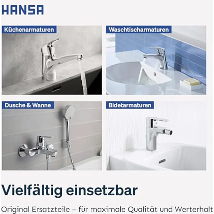 HANSA 59913075 Hansaclassic Steuerpatrone ohne Eco mit einstellbarer Heißwassersperre – Bild 6
