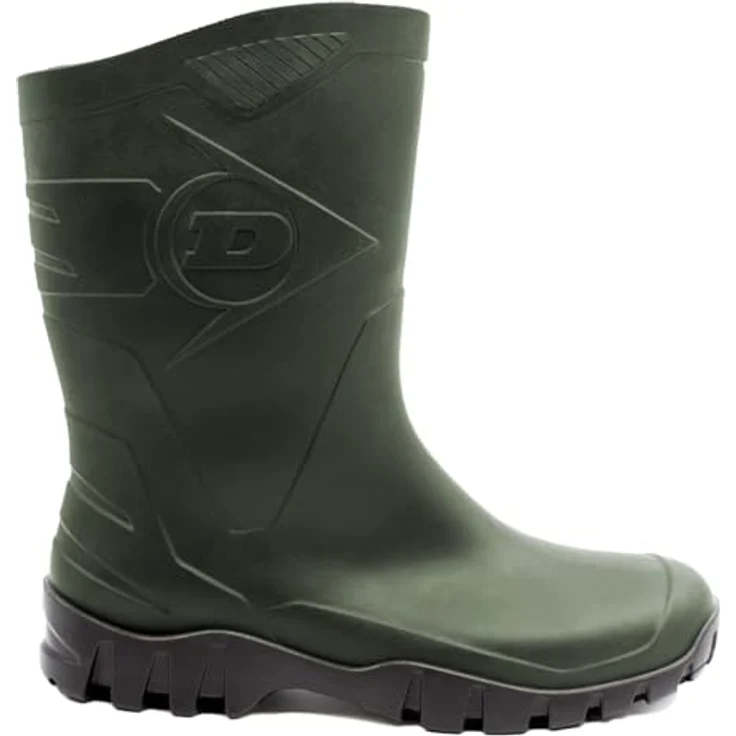 ELC Stiefel Dunlop Dee, Gr. 42, grün Arbeitsschuh – Bild 5