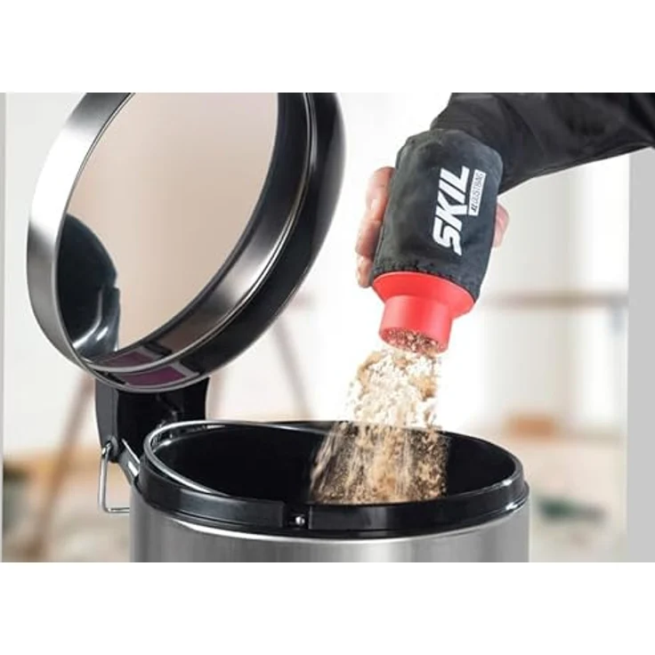 SKIL Kombischleifer 7422 AA, Exzenterschleifer mit 280 Watt, integrierter Bremsfunktion und Staubauffangsystem – Bild 3