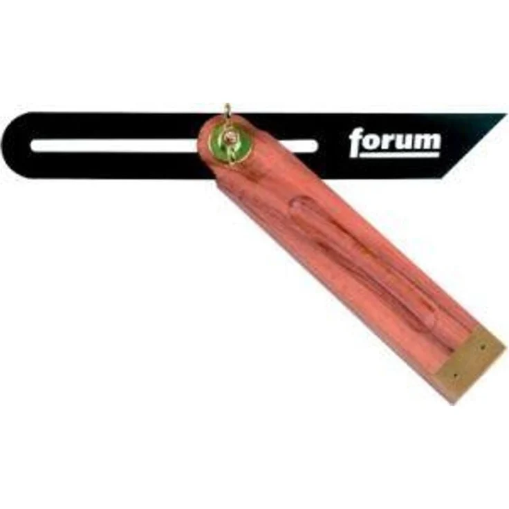 Forum Präzisions-Schmiege 330 mm, Kopfstück aus Palisanderholz mit gehärteter Stahlschiene und Messingplatten – Bild 1