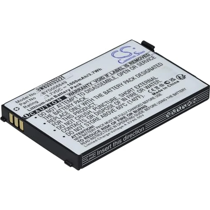 Vhbw Akku Ersatz für NUK LI-01, 1000mAh, 3,7V Li-Ion für Babyphone Babytalker – Bild 8