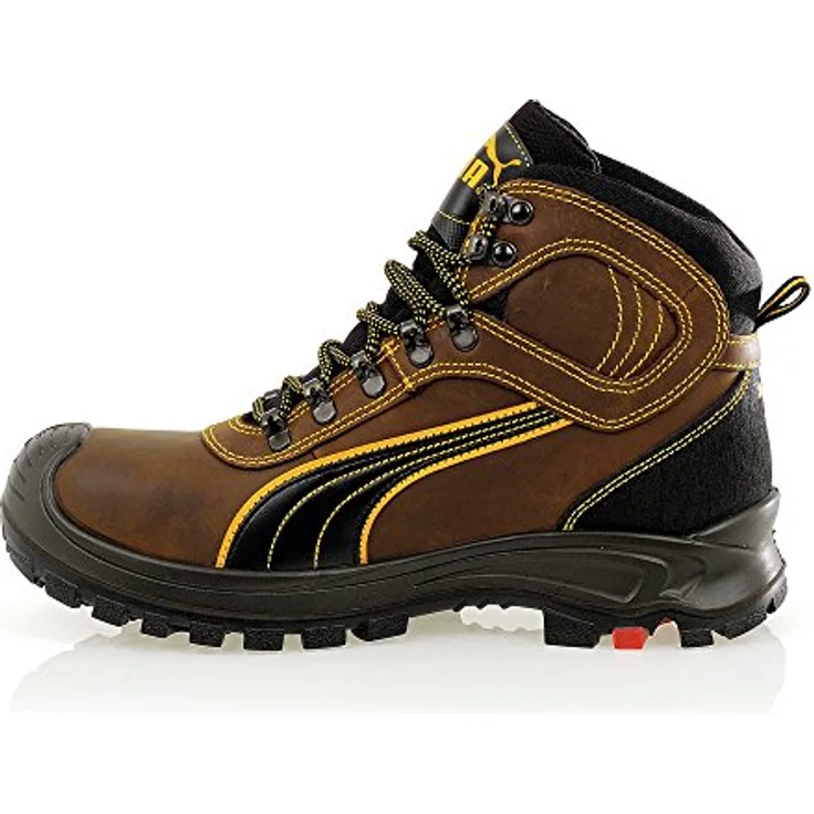 PUMA Safety SIERRA NEVADA MID Arbeitsschuh, wasserdicht, atmungsaktiv, mit Scuff Caps-Design, schwarz – Bild 2