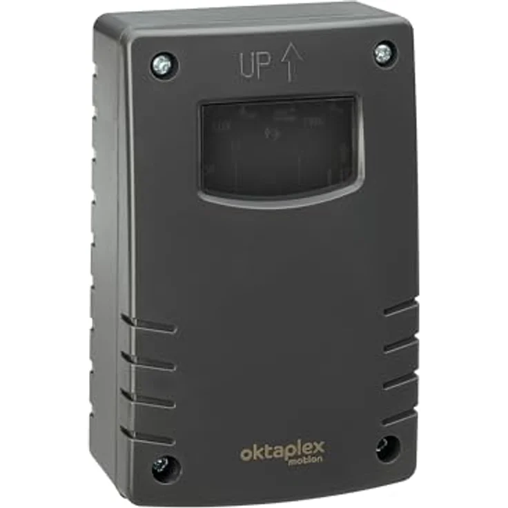 Oktaplex motion Dämmerungsschalter Aussen Bela mit Ausschalttimer IP65 230V anthrazit einstellbarer Dämmerungssensor – Bild 1