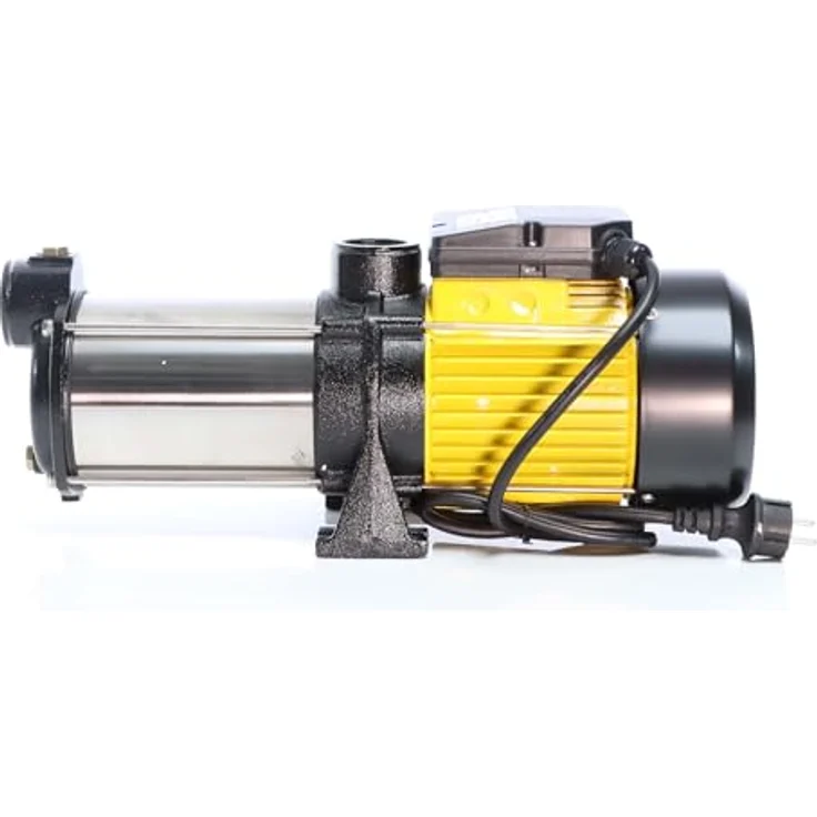 XPOtool Mehrstufige Kreiselpumpe 10200l/h 1650W Förderhöhe 65m, Ansaughöhe 8m, 2850U/min, Wasserpumpe für Hauswasserwerke, Haus und Garten – Bild 3