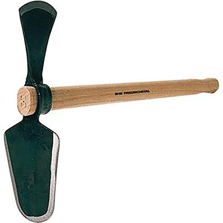 SHW Schmiedetechnik Wiedehopfhacke, Ovalblatt mit Eschenstiel 105 cm – Bild 3