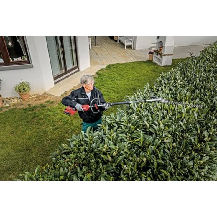 FLEX Heckenscheren-Vorsatz GHT-A, 45 cm Schwert, 137 cm Gesamtlänge, mit Dual-Action Laserschliff, max. Schnittkapazität 20 mm – Bild 5