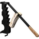 HAGO Holzspalter Spanmesser 41cm Kling Gusseisen Holzgriff - Effizientes und Sicheres Anzündholz-Spalten