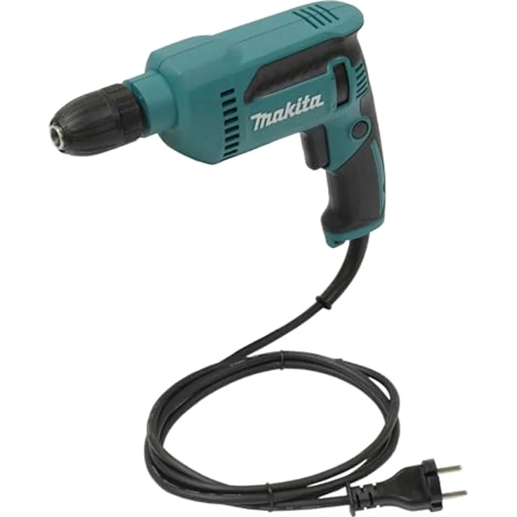 Makita DP4021, 630 W Bohrmaschine mit variabler Drehzahl und Schnellspannfutter (1,5mm - 13mm) für Stahl und Holz – Bild 1