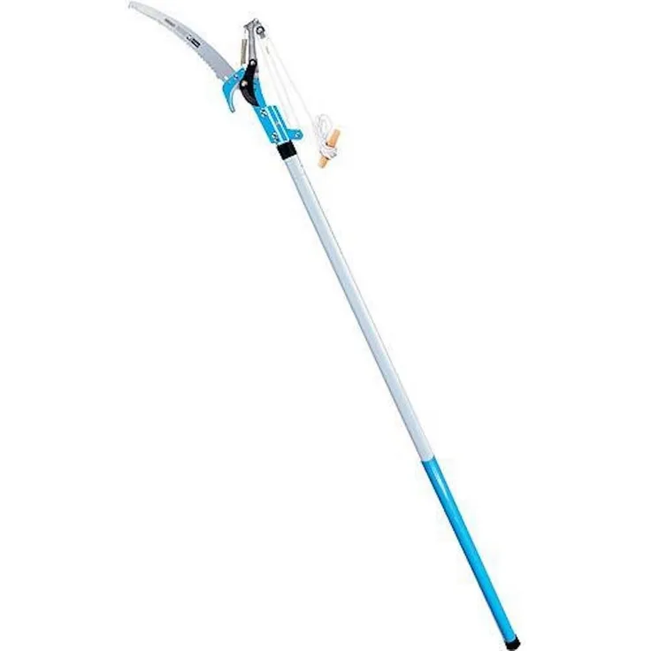PROREGAL® Astschere Lange Baumschere 300 mm, Teleskopgriff bis 300 cm mit Schnittsäge, für Zweigdurchmesser bis 25 mm