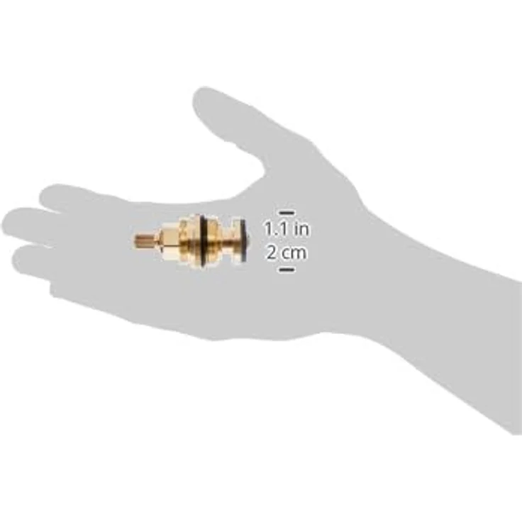 Grohe Oberteil 07025000, Unterputz-Oberteil für 3/4'' Ventile, kurze Spindel für 1/2'' Griffe – Bild 5