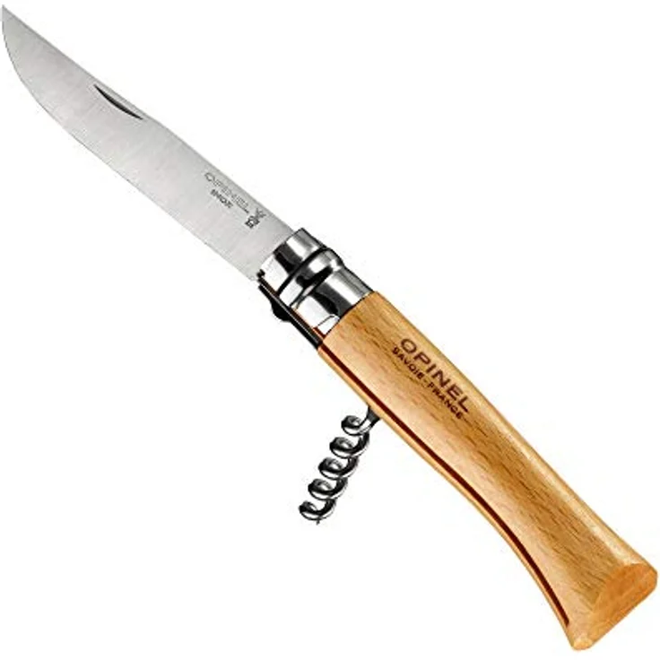 Opinel Taschenmesser No. 10 mit Korkenzieher – Bild 3