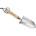 Kent & Stowe Multifunktionshandschaufel, Edelstahlkopf mit Eschenholzgriff, ideal zum Eintopfen, Unkrautjäten und Umgraben