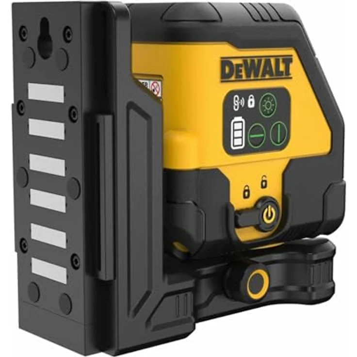 Dewalt DCLE14201GB, Linienlaser mit integriertem Akku und USB-C, grün, 30m Reichweite, IP65, Selbstnivellierung – Bild 4