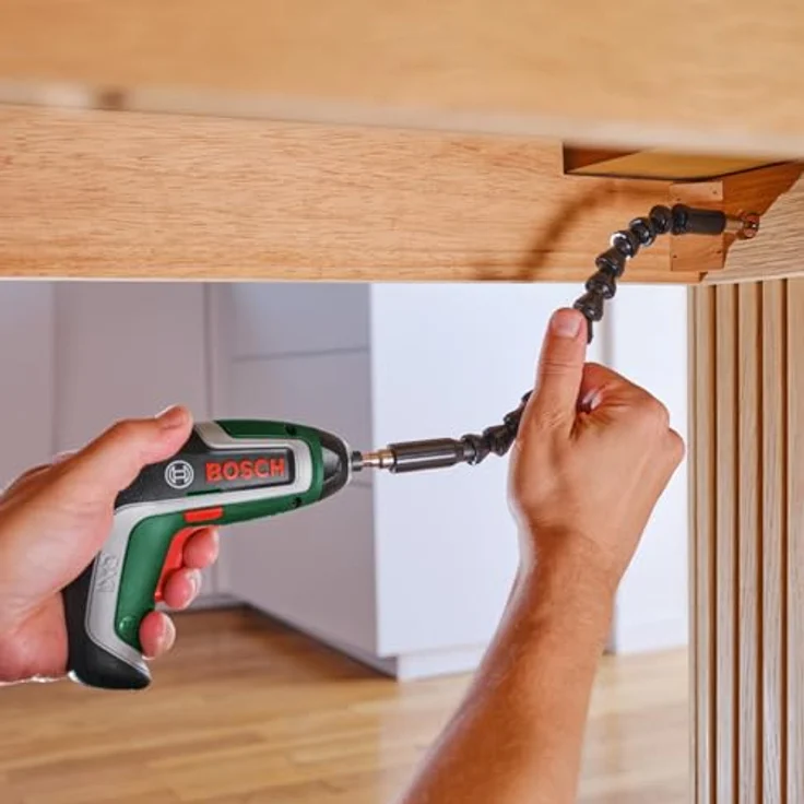 Bosch Home & Garden Akku-Schrauber IXO 7 Flexi-Set, kabelloser Allrounder mit 20 % höherem Drehmoment, blau – Bild 6