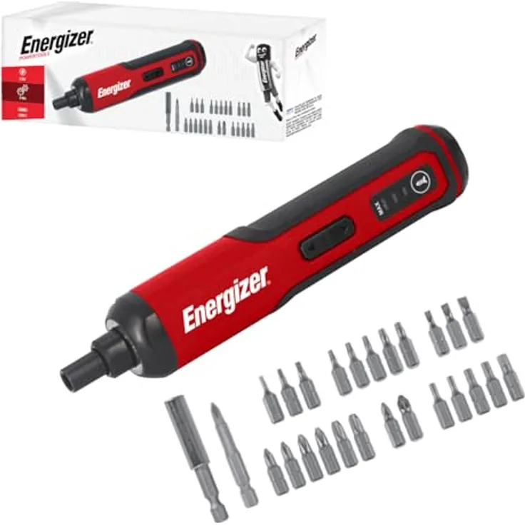 Energizer 3GS01, Schraubenzieher mit ergonomischem Griff und hoher Drehmomentkraft