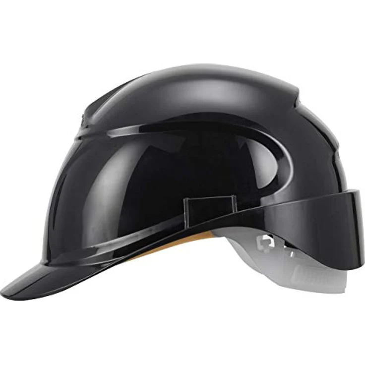 Uvex Airwing B Schutzhelm - Belüfteter Arbeitshelm für die Baustelle - Schwarz Schwarz – Bild 6