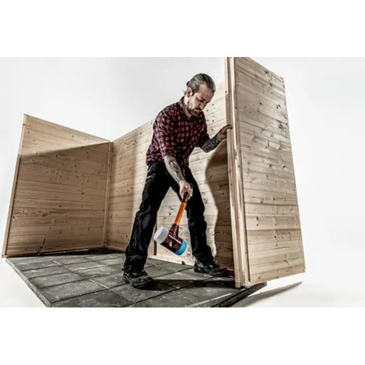 SIMPLEX-Schonhämmer, mit Stahlgussgehäuse und hochwertigen Holzstiel | Ø=30 mm | 3013.030 – Bild 13