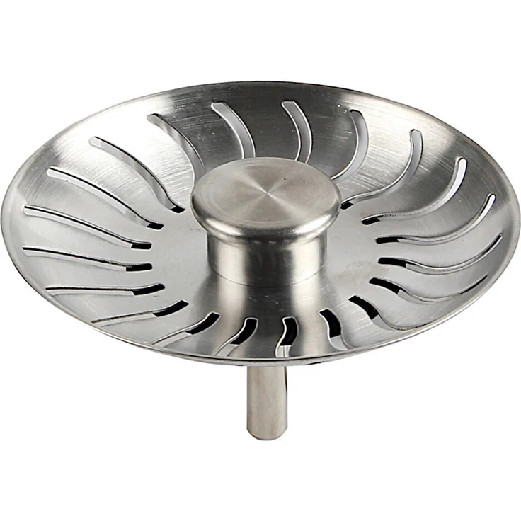 Caressi CA50519Z Siebkörbchen Edelstahl für Capp-Spülen mit Handbetätigung