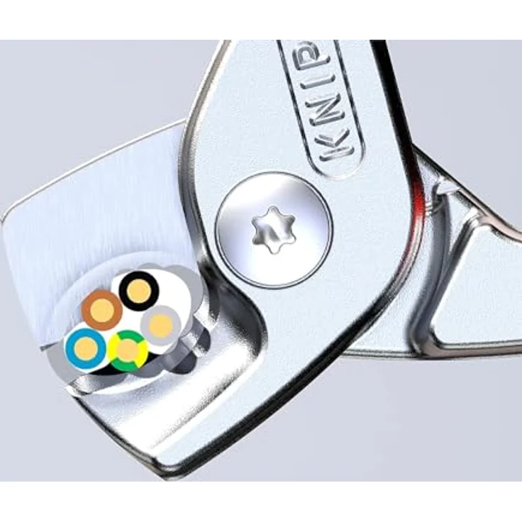 Knipex Kabelschere mit Stufen- schnitt isoliert – Bild 5