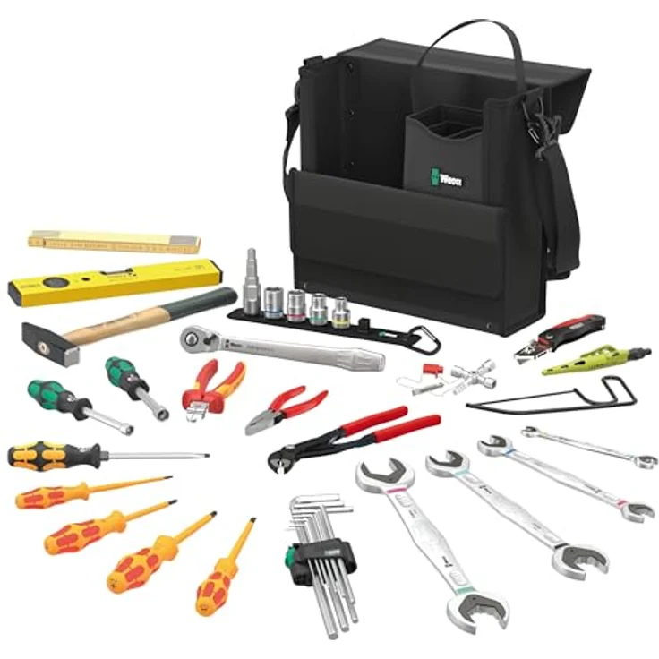 Wera Werkzeugkoffer 2go SHK 1, kompaktes Set mit 36 Teilen für SHK-Bereich – Bild 1