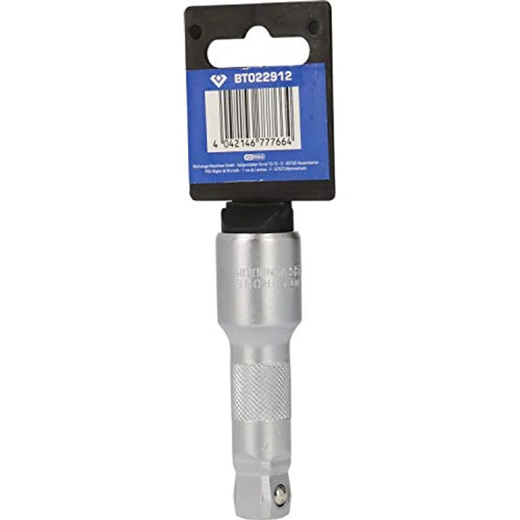 Brilliant Tools Bit- und Steckschlüsselset, 1/2" Schwenkbare Verlängerung 75 mm aus Chrom-Vanadium-Stahl, matt verchromt – Bild 9