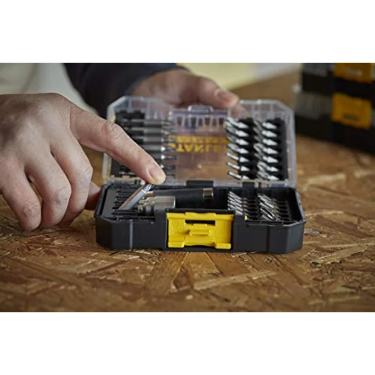 Stanley FatMax 40-tlg. Standard Bit-Set STA88560, Phillips, HEX, Pozidriv und Torx Bits im ToughCase, kompatibel mit Pro-Stack & T-Stak – Bild 3