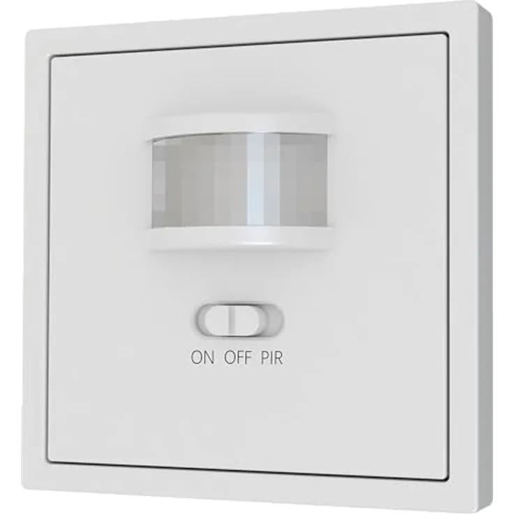McPower Bewegungsmelder 160° Unterputz Wandmontage | Shallow | 9m Reichweite 230V LED Technik, ersetzt Lichtschalter, Weiß