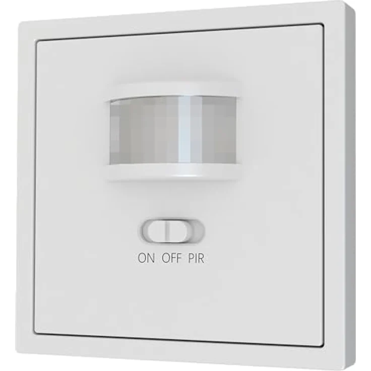 McPower Bewegungsmelder 160° Unterputz Wandmontage | Shallow | 9m Reichweite 230V LED Technik, ersetzt Lichtschalter, Weiß