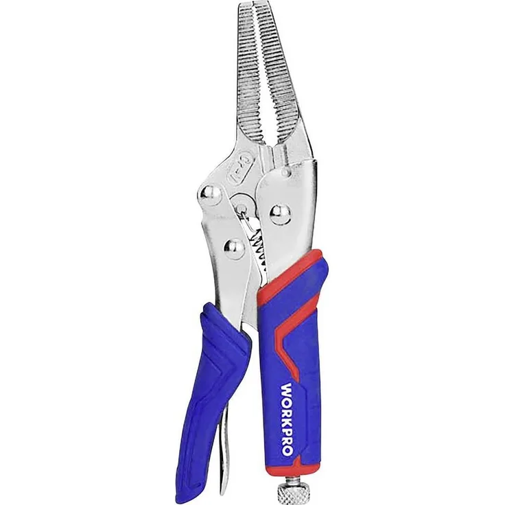 WorkPro Gripzange 165mm(6.5″, Feststellzange mit starkem Griff, in Schwarz