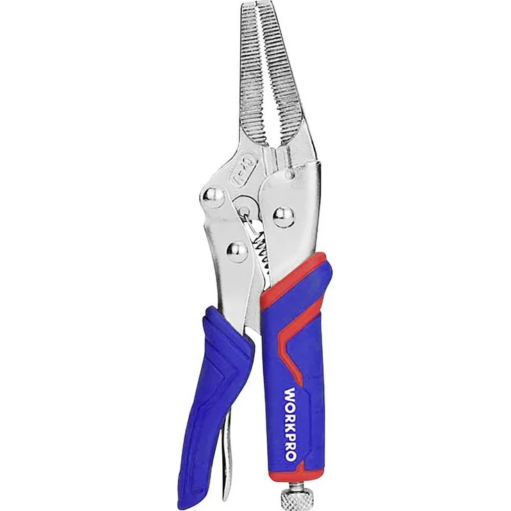 WorkPro Gripzange 165mm(6.5″, Feststellzange mit starkem Griff, in Schwarz