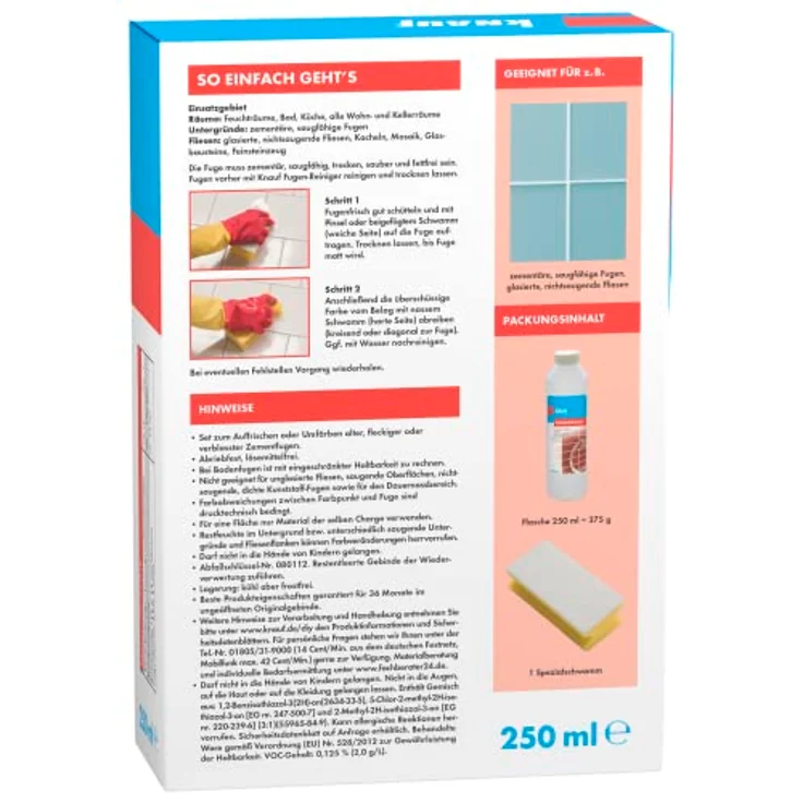 Knauf Fugenfrisch 250 ml, weiß – Bild 2