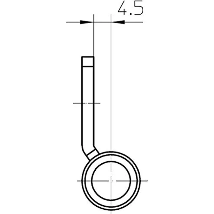 Simonswerk Rahmenteil VARIANT V 8100 WF GA, für Stahlzargen mit 4,5 mm seitlich versetzten Rahmenlappen, Vern. – Bild 3