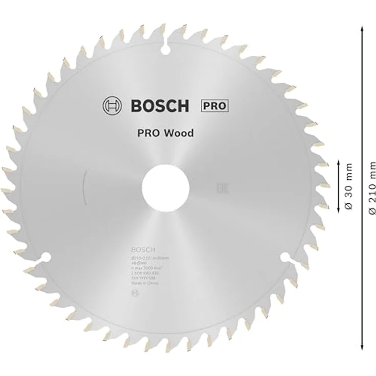 Bosch Professional Kreissägeblatt Optiline Wood (für Holz, 210 x 30 x 2,0 mm, 48 Zähne, Zubehör Kreissäge) – Bild 3